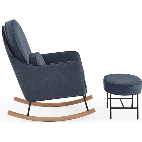 Delta Children Rocker Ella, Stone Grey