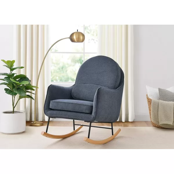 Delta Children Rocker Ella, Stone Grey