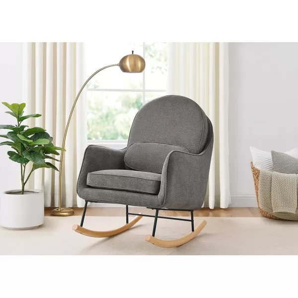 Delta Children Rocker Ella, Stone Grey