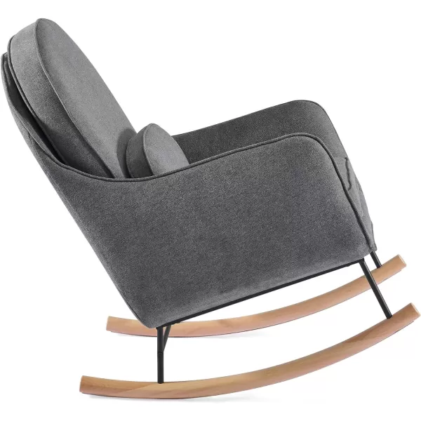 Delta Children Rocker Ella, Stone Grey
