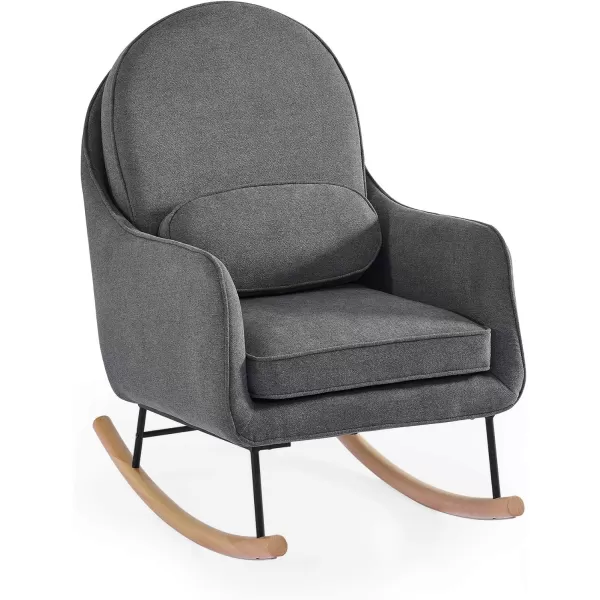 Delta Children Rocker Ella, Stone Grey