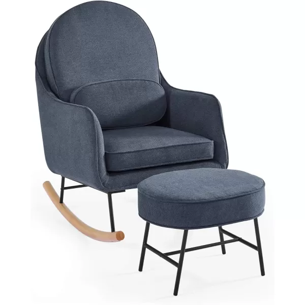 Delta Children Rocker Ella, Stone Grey