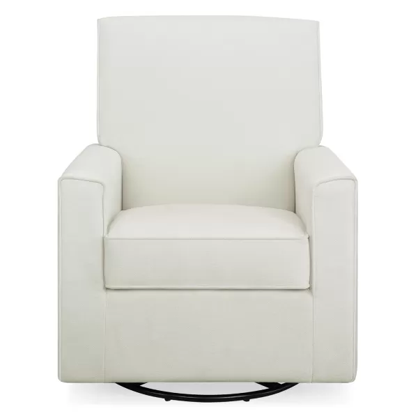 Delta Children Sophie Nursery Glider Swivel Chair with LiveSmart Performance Fabric Fabric, Light Cream