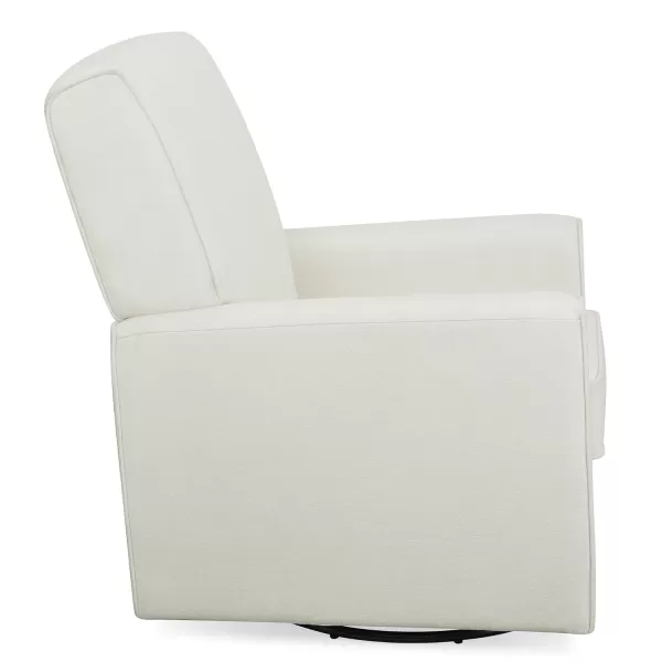 Delta Children Sophie Nursery Glider Swivel Chair with LiveSmart Performance Fabric Fabric, Light Cream