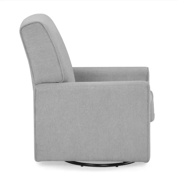 Delta Children Sophie Nursery Glider Swivel Chair with LiveSmart Performance Fabric Fabric, Light Cream