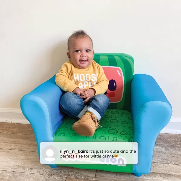 Delta Children Upholstered Chair, Baby Shark