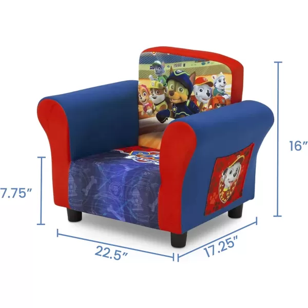 Delta Children Upholstered Chair, Baby Shark)