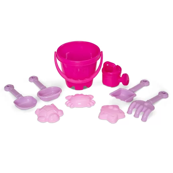 Disney Minnie Mouse Water Table by Delta Children | 3-Tier Water Play Table with 11-Piece Toy Set | Water Sensory Table + Summer Beach Toys for Outside Backyard for Toddlers Ages 2+, Pink