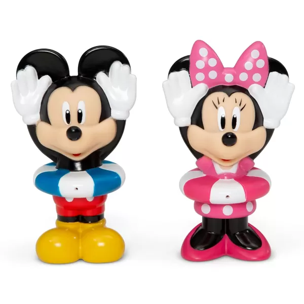 Disney Minnie Mouse Water Table by Delta Children | 3-Tier Water Play Table with 11-Piece Toy Set | Water Sensory Table + Summer Beach Toys for Outside Backyard for Toddlers Ages 2+, Pink