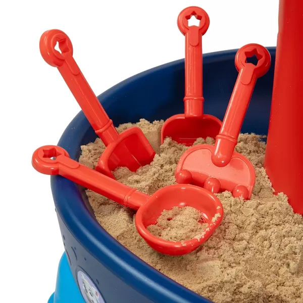 Disney Minnie Mouse Water Table by Delta Children | 3-Tier Water Play Table with 11-Piece Toy Set | Water Sensory Table + Summer Beach Toys for Outside Backyard for Toddlers Ages 2+, Pink