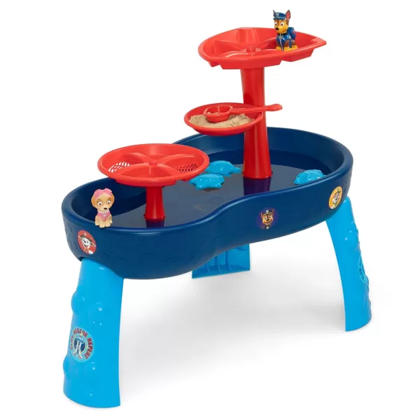 Disney Minnie Mouse Water Table by Delta Children | 3-Tier Water Play Table with 11-Piece Toy Set | Water Sensory Table + Summer Beach Toys for Outside Backyard for Toddlers Ages 2+, Pink