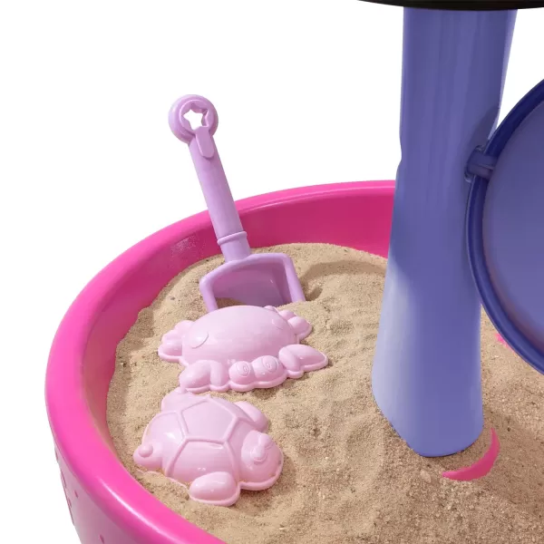 Disney Minnie Mouse Water Table by Delta Children | 3-Tier Water Play Table with 11-Piece Toy Set | Water Sensory Table + Summer Beach Toys for Outside Backyard for Toddlers Ages 2+, Pink