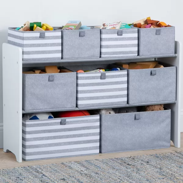 GAP GapKids Deluxe Toy Organizer - Greenguard Gold Certified, Blush/Natural