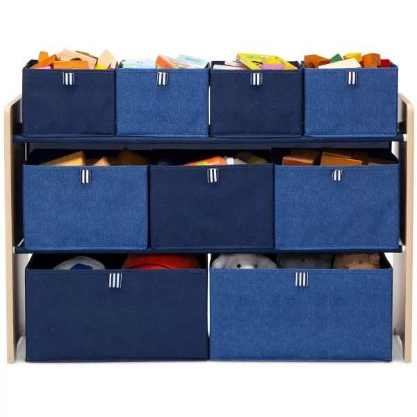 GAP GapKids Deluxe Toy Organizer - Greenguard Gold Certified, Blush/Natural