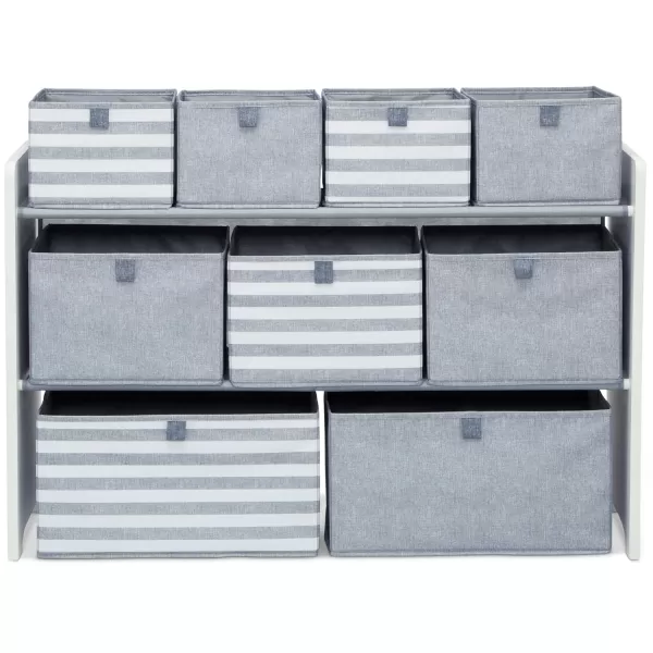 GAP GapKids Deluxe Toy Organizer - Greenguard Gold Certified, Blush/Natural