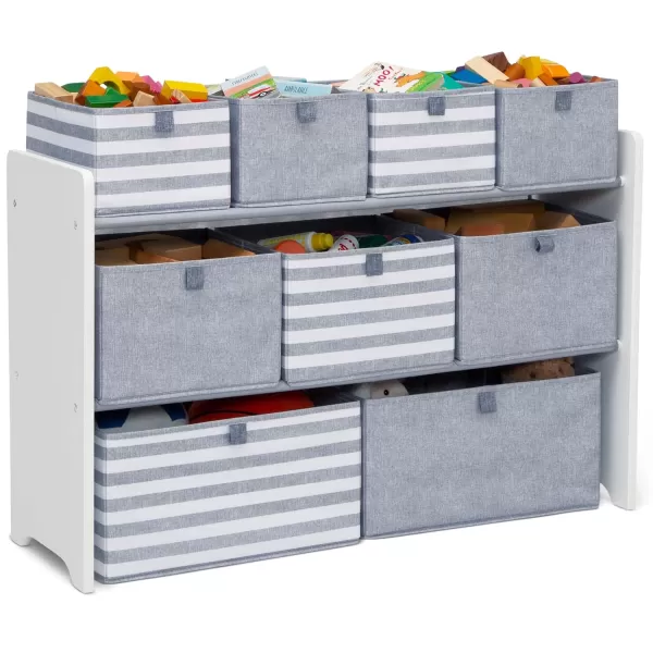 GAP GapKids Deluxe Toy Organizer - Greenguard Gold Certified, Blush/Natural