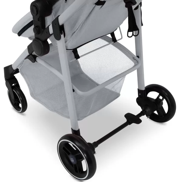 GAP babyGap 2-in-1 Carriage Stroller - Car Seat Compatible - Easy One-Handed Fold - Lightweight Stoller with Oversized Canopy &amp; Reclining Seat - Made with Sustainable Materials, Black Camo