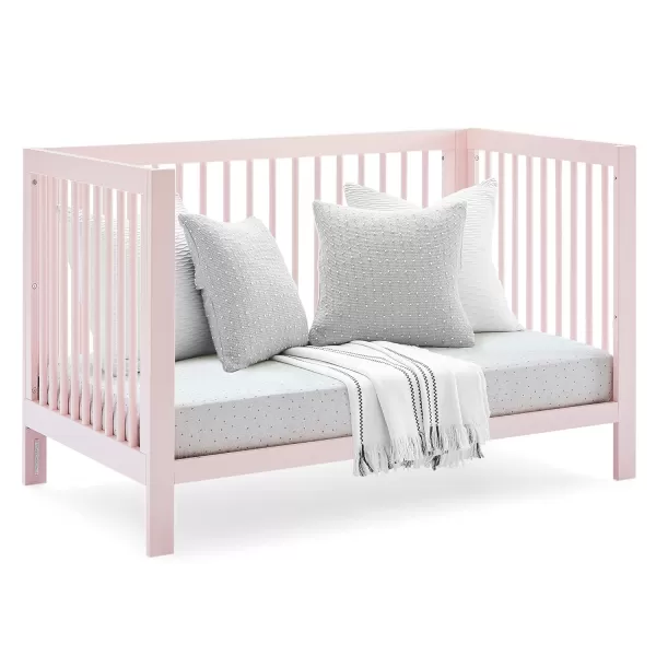 GAP babyGap Charlie 6-in-1 Convertible Crib - Greenguard Gold Certified, Blush Pink