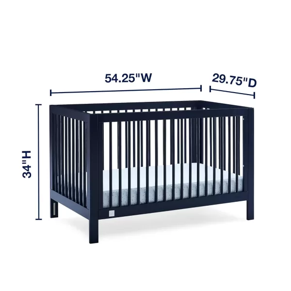 GAP babyGap Charlie 6-in-1 Convertible Crib - Greenguard Gold Certified, Blush Pink