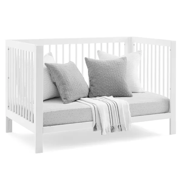 GAP babyGap Charlie 6-in-1 Convertible Crib - Greenguard Gold Certified, Blush Pink