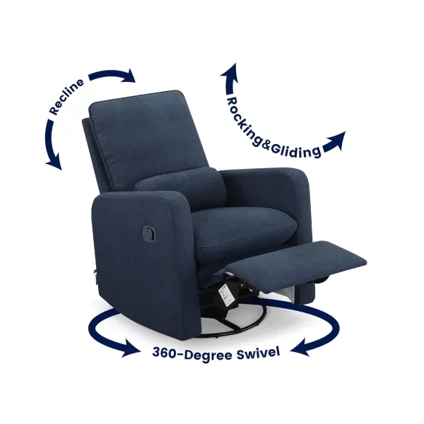 GAP babyGap Cloud Recliner with LiveSmart Evolve - Sustainable Performance Fabric, Artic