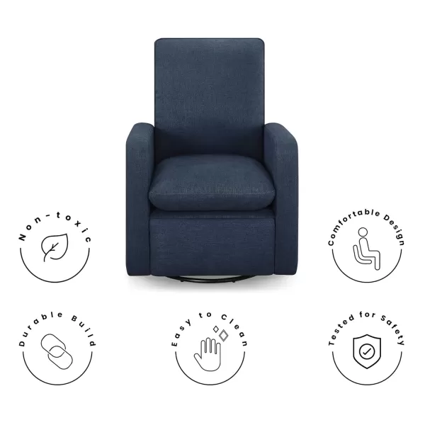 GAP babyGap Cloud Recliner with LiveSmart Evolve - Sustainable Performance Fabric, Artic