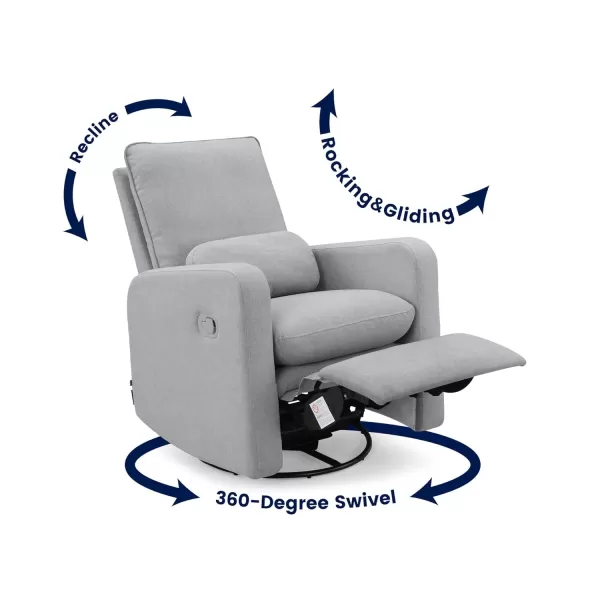 GAP babyGap Cloud Recliner with LiveSmart Evolve - Sustainable Performance Fabric, Artic