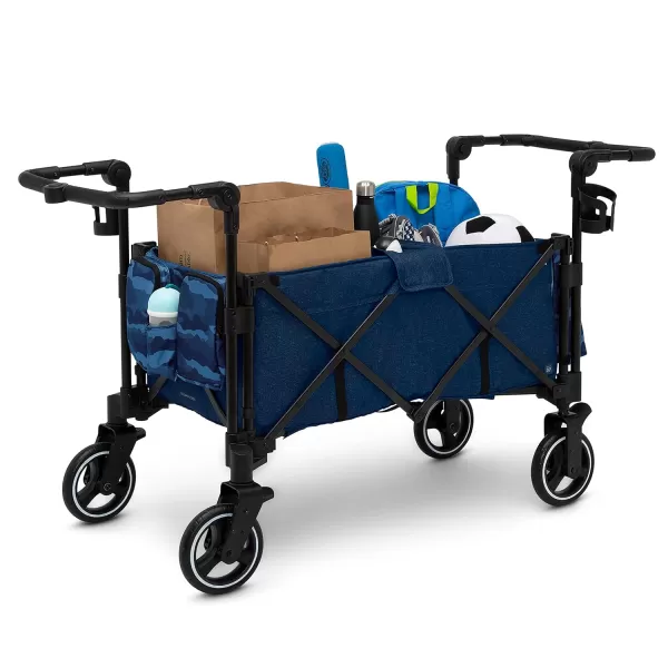 GAP babyGap Deluxe Explorer Wagon, Grey Stripes