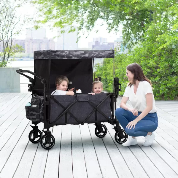 GAP babyGap Deluxe Explorer Wagon, Grey Stripes