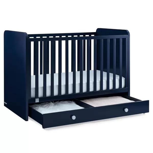 GAP babyGap Graham 4-in-1 Convertible Crib with Storage Drawer - Greenguard Gold Certified, Bianca White