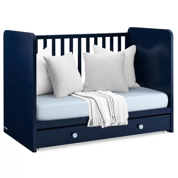 GAP babyGap Graham 4-in-1 Convertible Crib with Storage Drawer - Greenguard Gold Certified, Bianca White