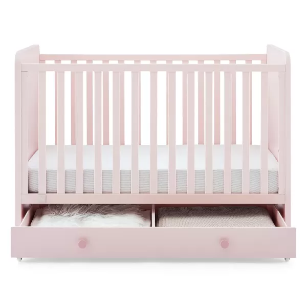 GAP babyGap Graham 4-in-1 Convertible Crib with Storage Drawer - Greenguard Gold Certified, Bianca White