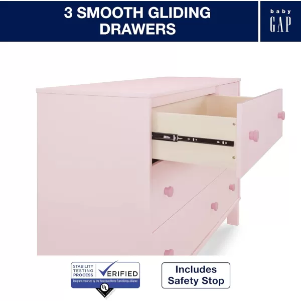 GAP babyGap Legacy 6 Drawer Dresser with Interlocking Drawers - Greenguard Gold Certified, Navy/Light Blue