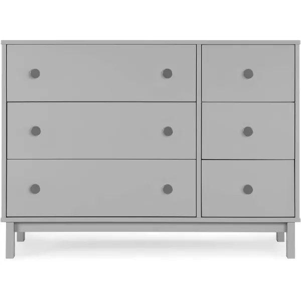 GAP babyGap Legacy 6 Drawer Dresser with Interlocking Drawers - Greenguard Gold Certified, Navy/Light Blue
