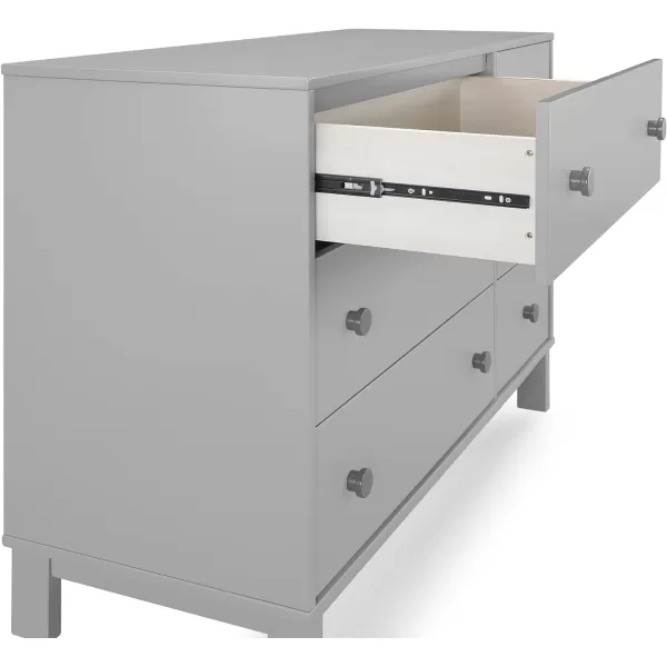 GAP babyGap Legacy 6 Drawer Dresser with Interlocking Drawers - Greenguard Gold Certified, Navy/Light Blue