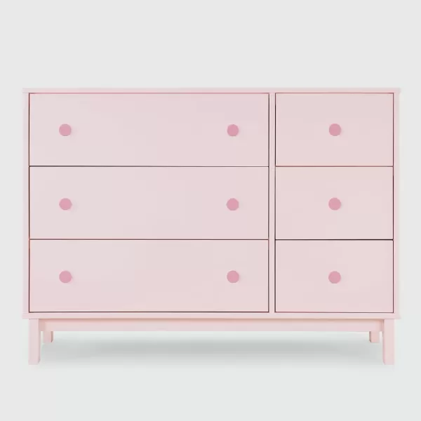 GAP babyGap Legacy 6 Drawer Dresser with Interlocking Drawers - Greenguard Gold Certified, Navy/Light Blue