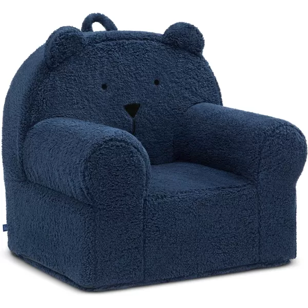 GAP babyGap Sherpa Bear Chair - Greenguard Gold Certified, Navy