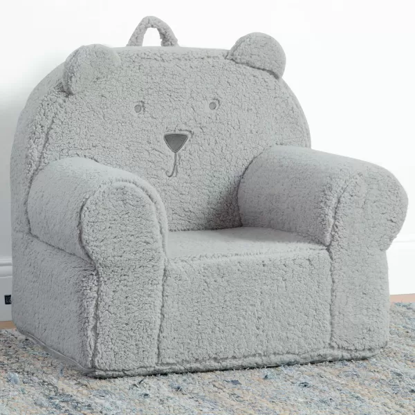 GAP babyGap Sherpa Bear Chair - Greenguard Gold Certified, Navy