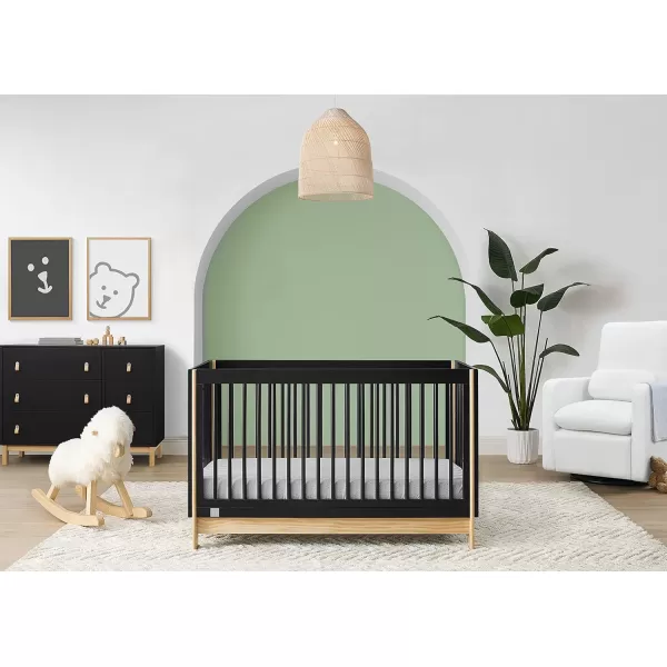 GAP babyGap Tate 4-in-1 Convertible Crib - Greenguard Gold Certified, Navy/Natural