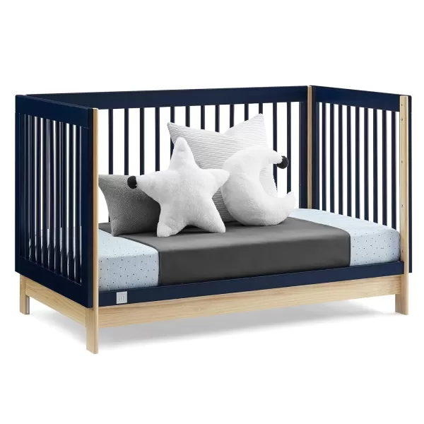 GAP babyGap Tate 4-in-1 Convertible Crib - Greenguard Gold Certified, Navy/Natural