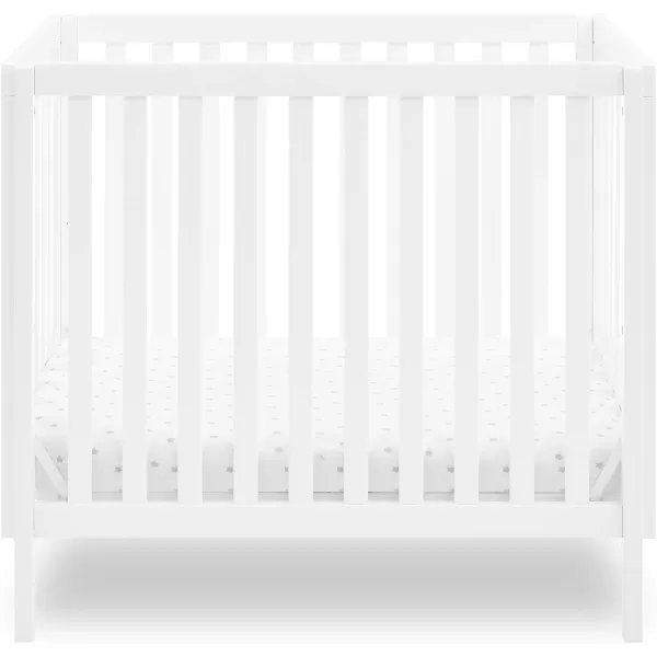Gio Mini Crib with 2.75" Mattress Included, Ebony/Natural