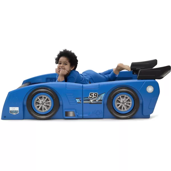 Grand Prix Race Car Toddler &amp; Twin Bed - Made in USA, Black