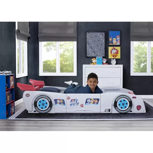 Grand Prix Race Car Toddler &amp; Twin Bed - Made in USA, Black