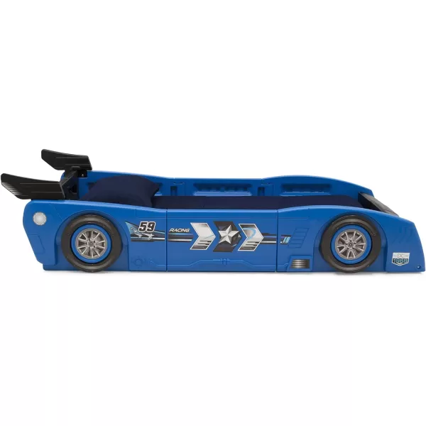 Grand Prix Race Car Toddler &amp; Twin Bed - Made in USA, Black