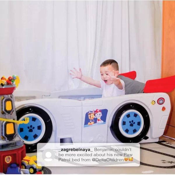 Grand Prix Race Car Toddler &amp; Twin Bed - Made in USA, Black