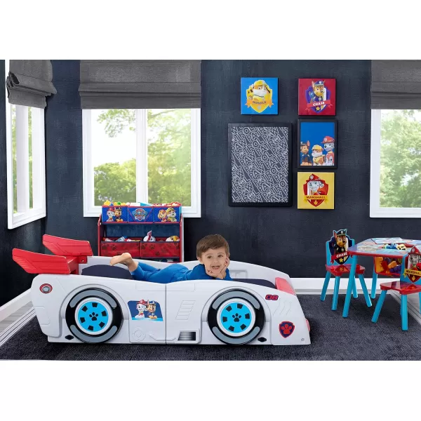 Grand Prix Race Car Toddler &amp; Twin Bed - Made in USA, Black