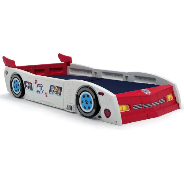 Grand Prix Race Car Toddler &amp; Twin Bed - Made in USA, Black