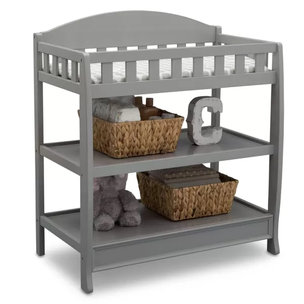 Heartland 4-in-1 Convertible Crib - Greenguard Gold Certified, Charcoal Grey