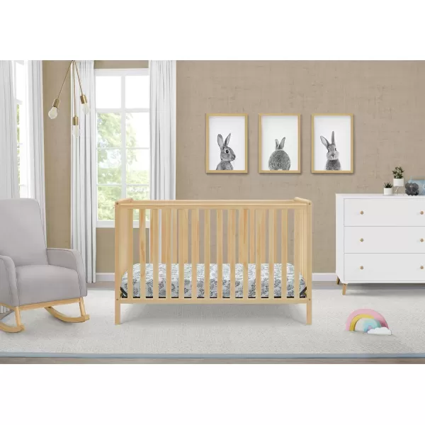 Heartland 4-in-1 Convertible Crib - Greenguard Gold Certified, Charcoal Grey