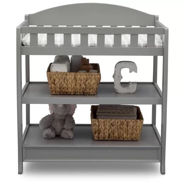Heartland 4-in-1 Convertible Crib - Greenguard Gold Certified, Charcoal Grey